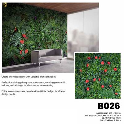 ARTIFICIAL GRASS WALL TILES - B026