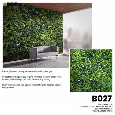 ARTIFICIAL GRASS WALL TILES - B027