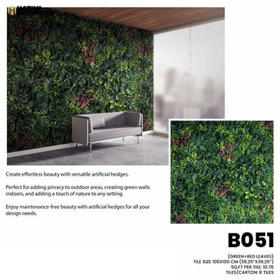 ARTIFICIAL GRASS WALL TILES - B051