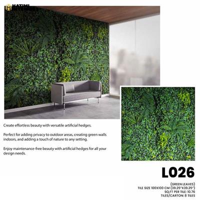 ARTIFICIAL GRASS WALL TILES - L026