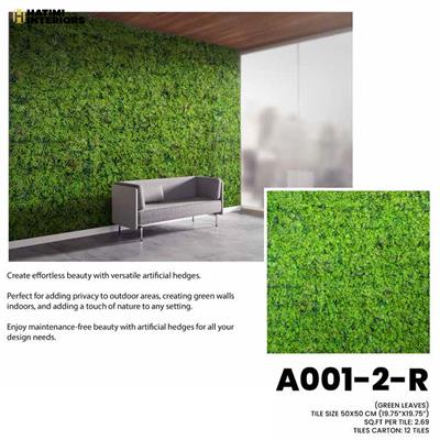 Artificial Grass Tiles - A001-2-R