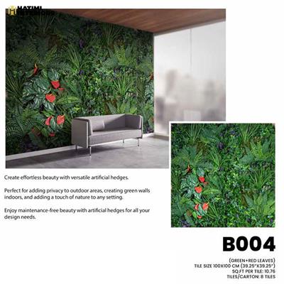 ARTIFICIAL GRASS WALL TILES - B004