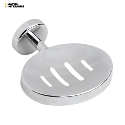 PREMIUM CHROME SILVER SOAP DISH