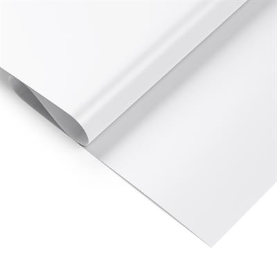 SHINY WHITE ADHESIVE PAPER 
