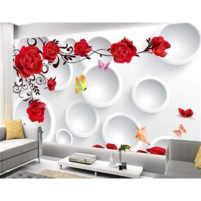 RED ROSES - LIVING ROOM WALL PICTURE