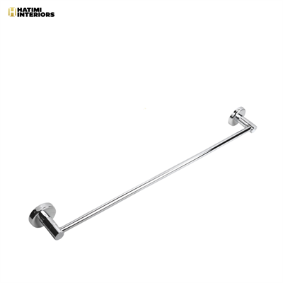 PREMIUM CHROME SILVER TOWEL ROD