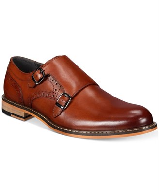 Men's Jesse Monk-Strap Oxfords, Created for Macy's