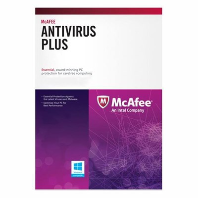 McAfee AntiVirus Plus - 1 PC for 1 Year