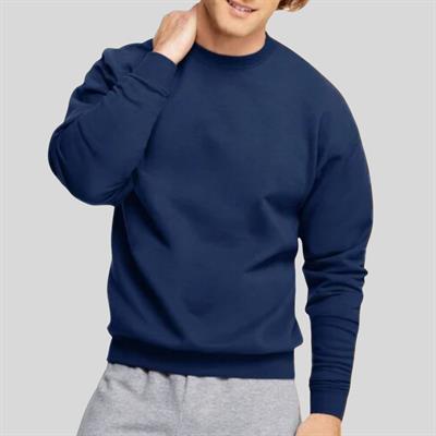 Plain Navy Blue Sweatshirt for Men