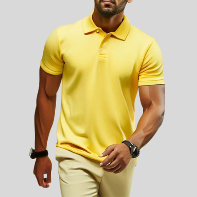 Polo Shirt for Men Yellow
