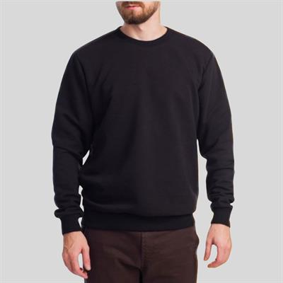 Plain Black Sweatshirt for Men