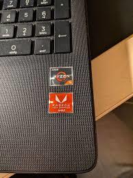 amd ryzen 3 2200u with radeon vega mobile gfx hp laptop