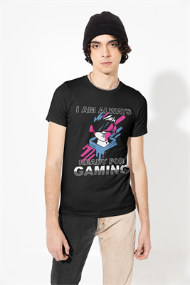 Ready for Gaming T-shirts Round Neck