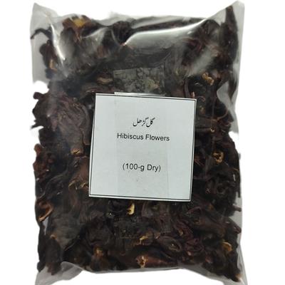 Dry Hibiscus Flowers "100g zipper bag"