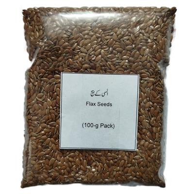 Flax Seeds السی کے بیج Alsi k Beej (100-g Packing)