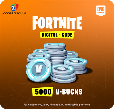 5000 V-Bucks - 40$ [Digital Code]