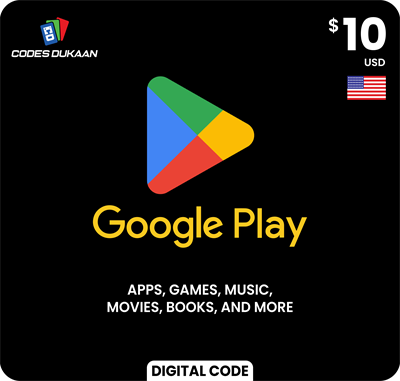 10$ USA Google Play