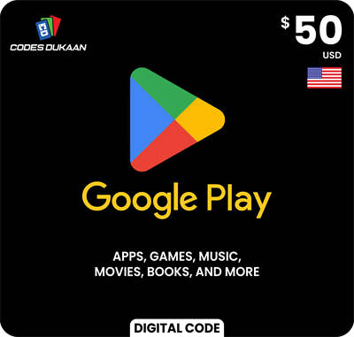 50$ USA Google Play