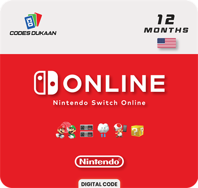 Nintendo Switch Online 12-Months Membership