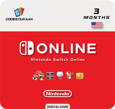 Nintendo Switch Online 3-Months Membership