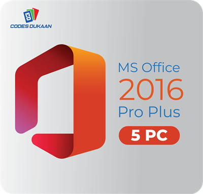 MS Office 2016 Pro Plus Key (5 PCs)