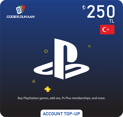 250₺ Turkey PSN [Account Top-up]