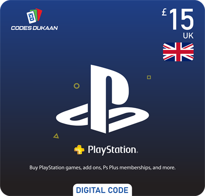 5£ UK PSN in Pakistan for Rs. 1750.00, Codes Dukaan