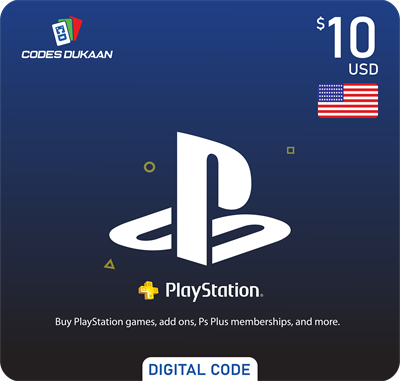 10$ USA PSN [Digital Code]