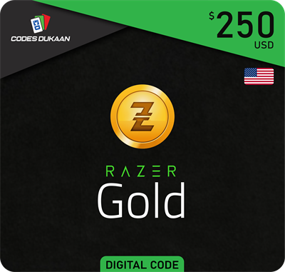 250$ Razer Gold USA [Digital Code]