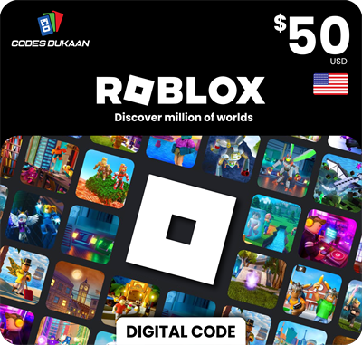 Roblox Gift Card Digital Code £50 (UK)