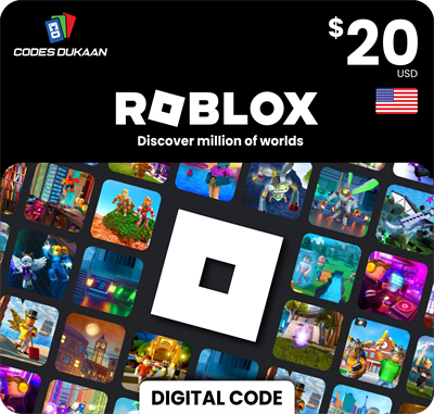 20$ Roblox USA (1700 Robux)