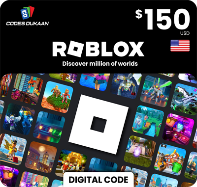 150$ Roblox USA (14,500 Robux)