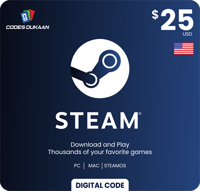 25$ USA Steam