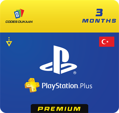 3 Months PS Plus Premium (Deluxe) Turkey