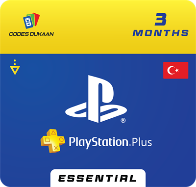 3 Month PS Plus Essential Turkey