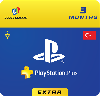 3 Months PS Plus Extra Turkey
