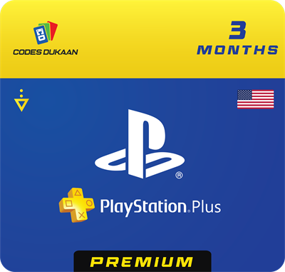 3 Month PS Plus Premium USA