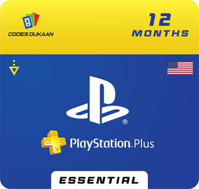 12 Months PS Plus Essential USA