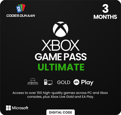 3 Months Xbox Game Pass Ultimate (Account Top-up)