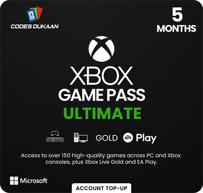 5 Months Xbox Game Pass Ultimate (Account Top-up)