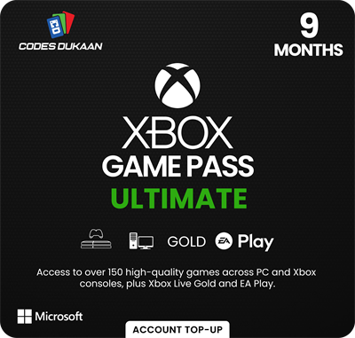 9 Months Xbox Game Pass Ultimate (Account Top-up)