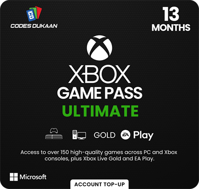 13 Months Xbox Game Pass Ultimate (Account Top-up)