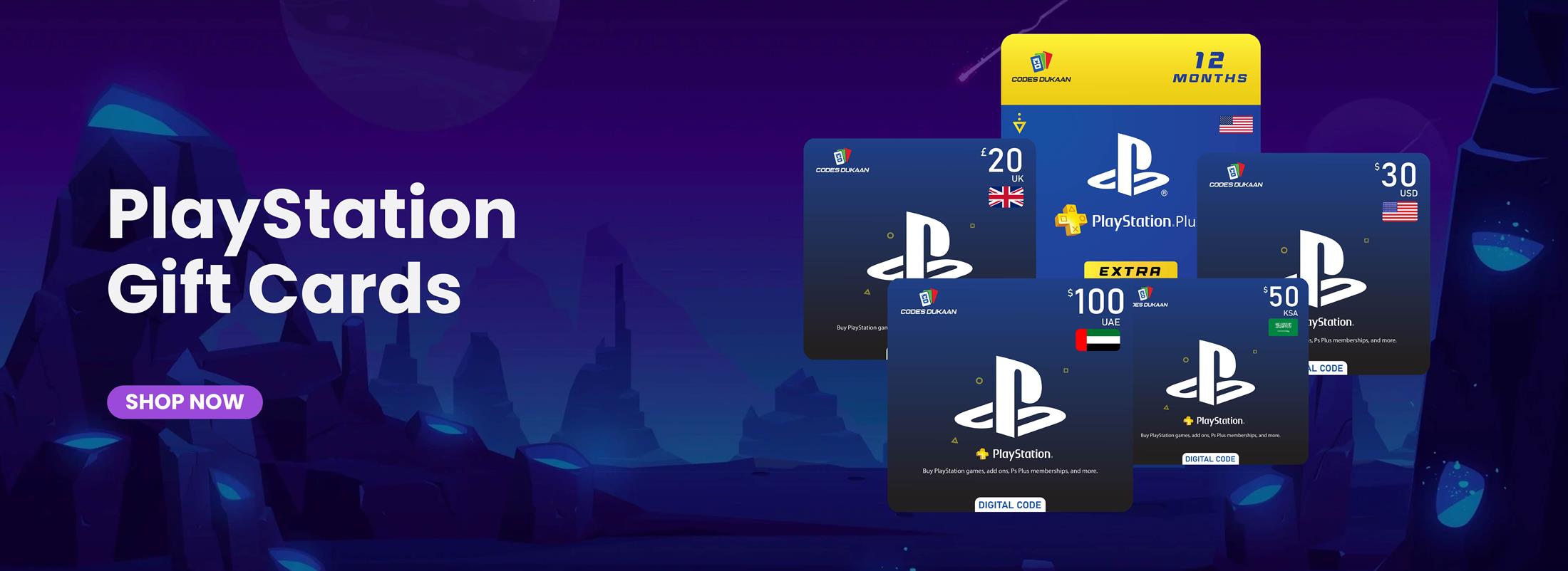 5£ UK PSN in Pakistan for Rs. 1750.00, Codes Dukaan