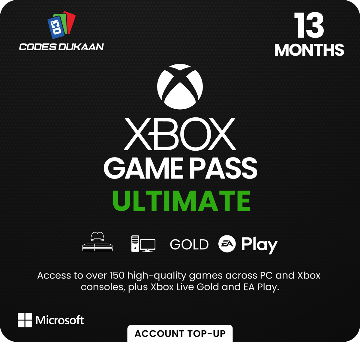 Xbox Game Pass Ultimate - 13 Months ACCOUNT