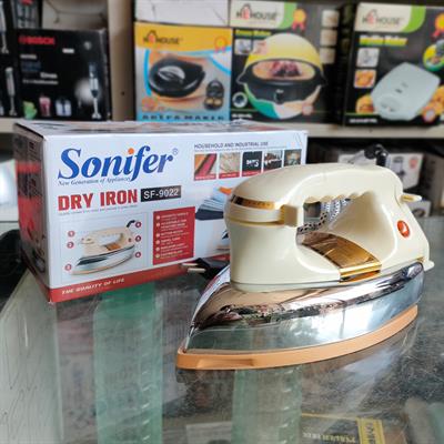 Sonnifer Automatic 1000w Dry Iron Golden Plate