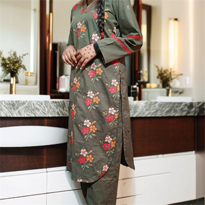 Mehndi Magic! gorgeous lawn dress 2pc