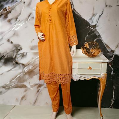 Chikankari Lawn Stitched