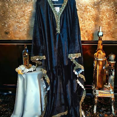 Velvet Kaftan Arabic Style 