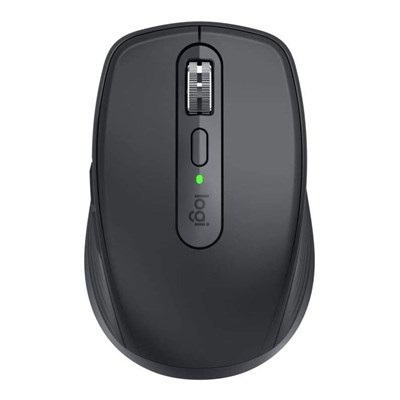 Logitech MX Anywhere 3s Master Series Compact Wireless Mouse - Graphite