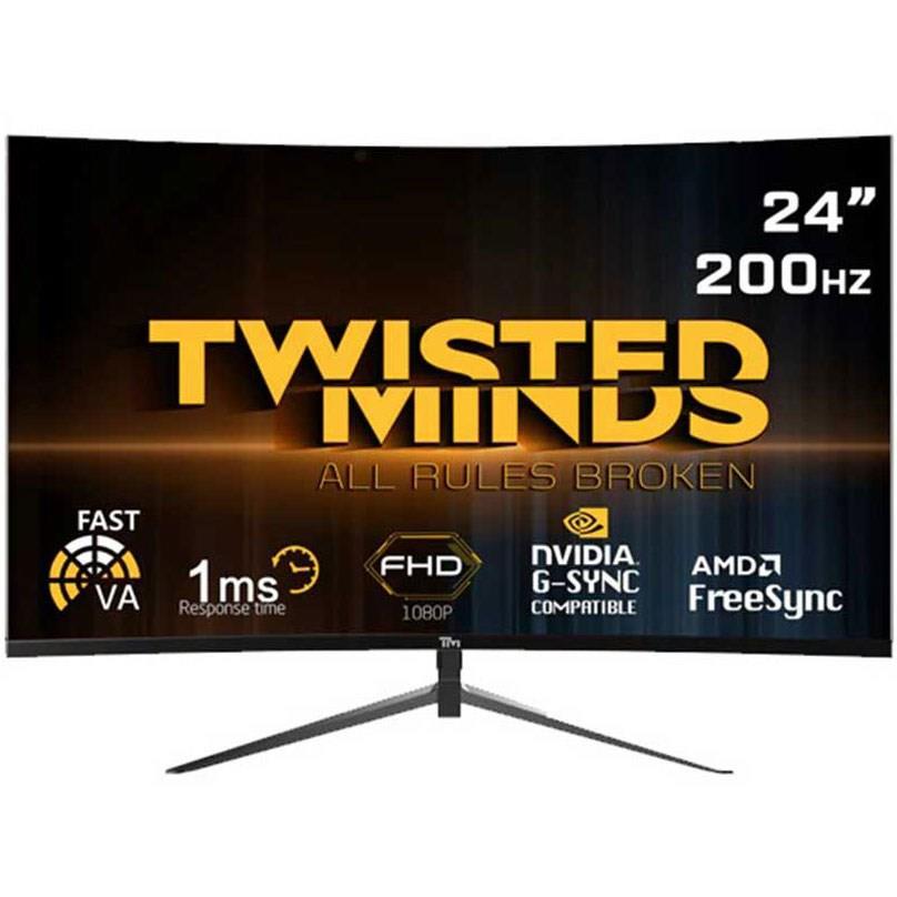 Twisted Minds 23.8 FHD 200Hz Curved VA 1ms Gaming Monitor TM24RFA